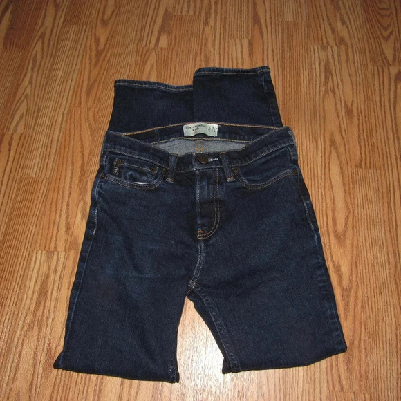 Abercrombie Kids Straight Boys Jeans Slim 13/14 - Picture 5 of 5